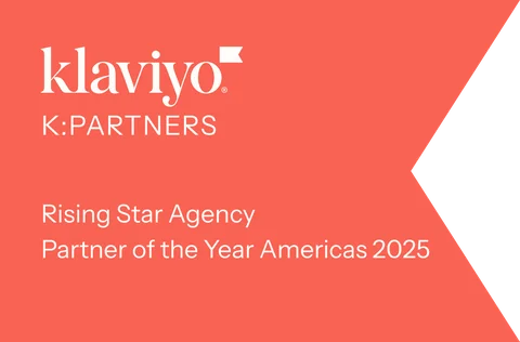 Klaviyo K:Partners — Rising Star Agency Partner of the Year, Americas 2025